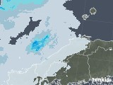 2021年04月12日の島根県の雨雲レーダー