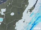 2021年04月14日の福島県の雨雲レーダー