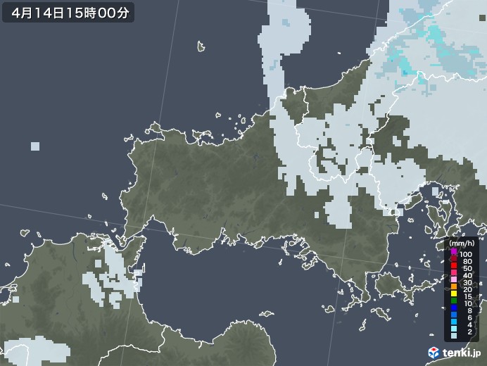 レーダー 山口 雨雲 市 天気 山口県の雨雲レーダーと各地の天気予報