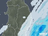 2021年04月14日の岩手県の雨雲レーダー