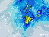 2021年04月17日の三重県の雨雲レーダー
