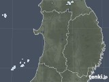 2021年04月21日の秋田県の雨雲レーダー