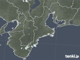 2021年04月25日の三重県の雨雲レーダー