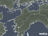 2021年04月25日の愛媛県の雨雲レーダー