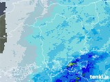 2021年04月29日の岡山県の雨雲レーダー