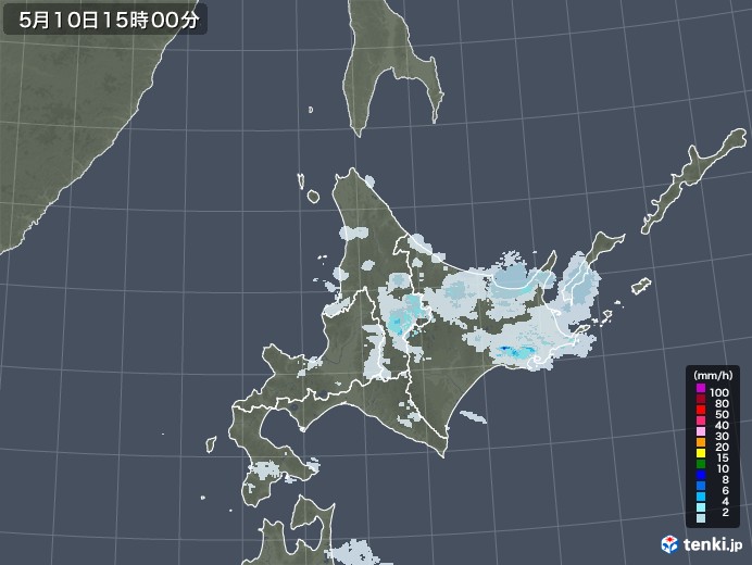 レーダー 北海道 雨雲 北海道江別市の雨雲レーダーと各地の天気予報