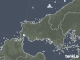 2021年05月25日の山口県の雨雲レーダー