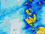 2021年06月04日の岐阜県の雨雲レーダー