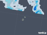 2021年06月11日の沖縄県(南大東島)の雨雲レーダー