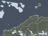 2021年06月17日の島根県の雨雲レーダー