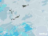 2021年06月19日の山梨県の雨雲レーダー