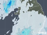 2021年06月19日の秋田県の雨雲レーダー