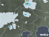 2021年06月22日の山梨県の雨雲レーダー