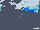 2021年06月22日の沖縄県(南大東島)の雨雲レーダー