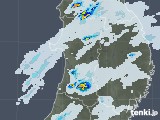 2021年06月22日の秋田県の雨雲レーダー