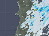 2021年06月24日の秋田県の雨雲レーダー
