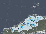 2021年06月25日の島根県の雨雲レーダー