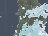 2021年07月07日の秋田県の雨雲レーダー