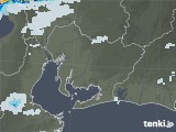 2021年07月10日の愛知県の雨雲レーダー