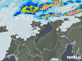 2021年07月10日の滋賀県の雨雲レーダー