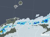 2021年07月10日の鳥取県の雨雲レーダー