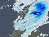 2021年07月10日の青森県の雨雲レーダー