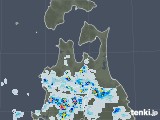 2021年07月12日の青森県の雨雲レーダー