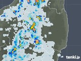2021年07月13日の福島県の雨雲レーダー