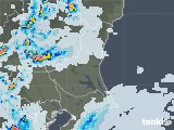 2021年07月13日の茨城県の雨雲レーダー