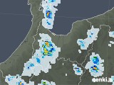 2021年07月13日の富山県の雨雲レーダー