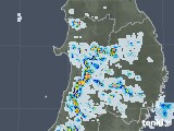 2021年07月13日の秋田県の雨雲レーダー