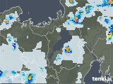 2021年07月14日の滋賀県の雨雲レーダー