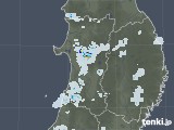 2021年07月14日の秋田県の雨雲レーダー