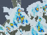 2021年07月15日の富山県の雨雲レーダー