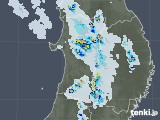 2021年07月22日の秋田県の雨雲レーダー