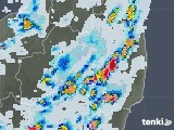 2021年07月28日の福島県の雨雲レーダー