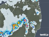 2021年08月01日の福島県の雨雲レーダー