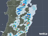 2021年08月04日の岩手県の雨雲レーダー