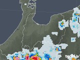 2021年08月05日の富山県の雨雲レーダー