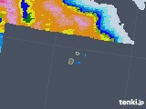 2021年08月05日の沖縄県(南大東島)の雨雲レーダー