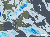 雨雲レーダー(2021年08月07日)