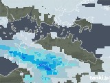 2021年08月09日の香川県の雨雲レーダー