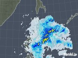 2021年08月10日の北海道地方の雨雲レーダー