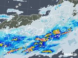 雨雲レーダー(2021年08月12日)