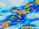 2021年08月12日の和歌山県の雨雲レーダー