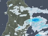 2021年08月12日の岩手県の雨雲レーダー