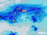 雨雲レーダー(2021年08月13日)