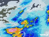 2021年08月13日の京都府の雨雲レーダー