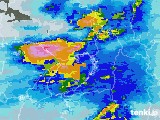 雨雲レーダー(2021年08月13日)