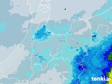 2021年08月14日の富山県の雨雲レーダー